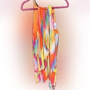 Bisou Bisou Colorful Sleeveless Dress